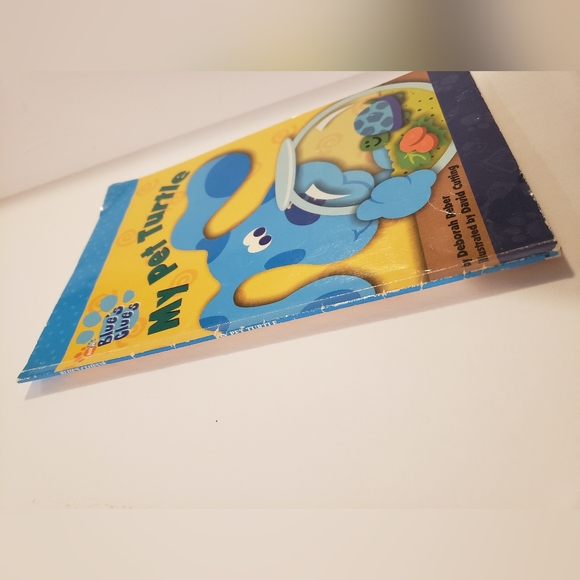 2001 Blue's Clues My Pet Turtle Paperback Book! - Picture 6 of 6